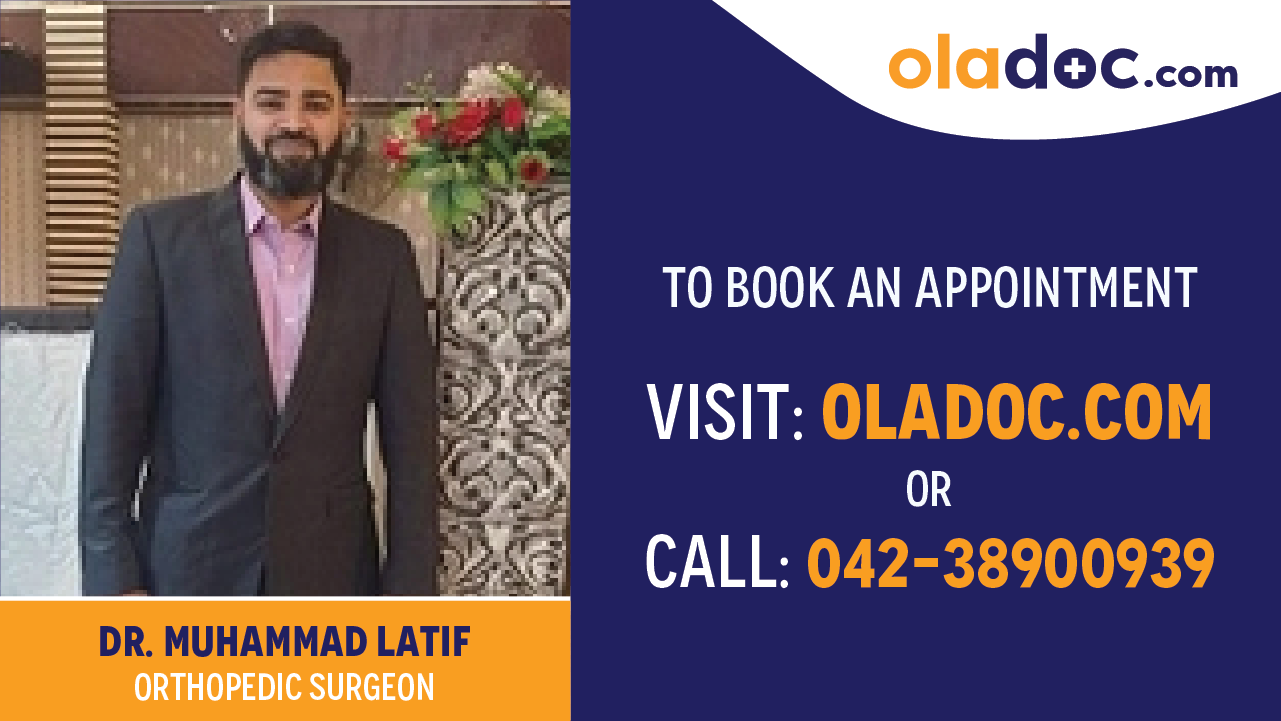 Book appointment with Dr.Muhammad Latif-best Orthopedic Surgeon in Karachi